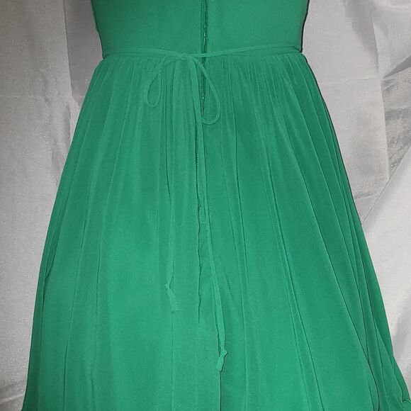 * CITY STUDIO Emerald Green strapless cocktail dress - Picture 2 of 11